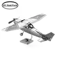 Cessna Eagle military model 3D puzzle DIY metal jigsaw free shipping best birthday gift for kids