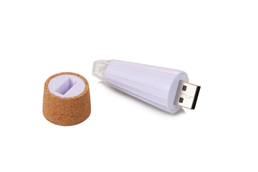 Перезаряжаемые USB светодиодные пробки для вина с питанием