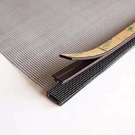 Reusble Magnetic DIY Fly Screen Mesh for Window and Door
