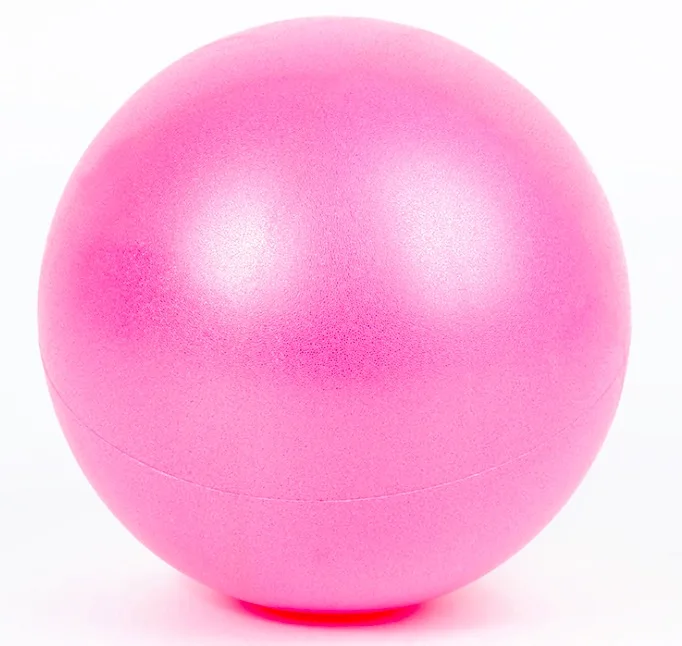 Изготовленным на заказ логосом анти-всплеск йога пилатес мяч PVC 25 см мини тренажерный зал мяч