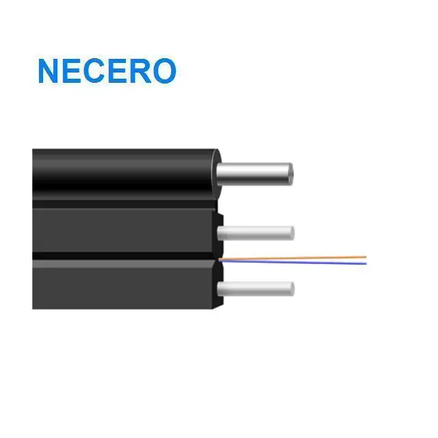 
FTTH fig8 стальной проволоки курьерские GJYXCH 2 ядра волоконная оптика кабель оптического волокна кабеля падения 