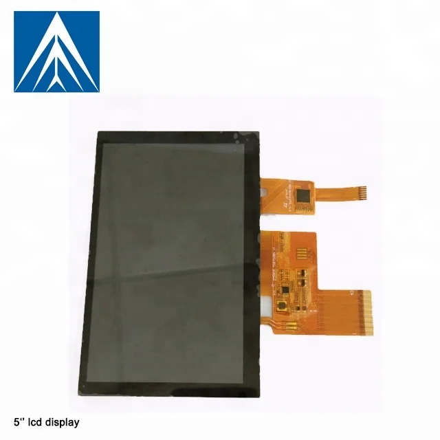 5 inch tft lcd display 24bit RGB capacitive touch panel standard lcd module