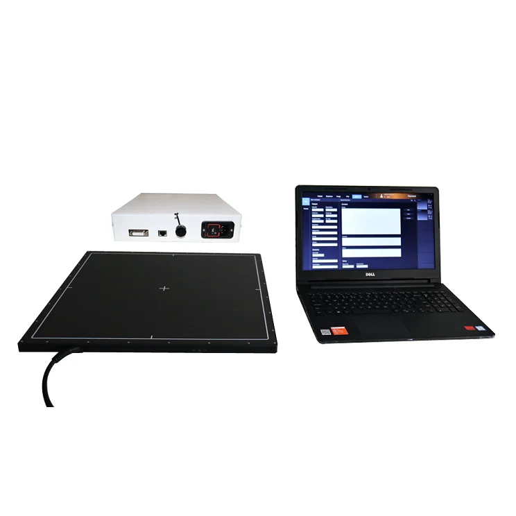 Digital Flat Panel X Ray Detector 17x17'' Wired Veterinary Used Human Used, Veterinary X Ray Machine Digital System