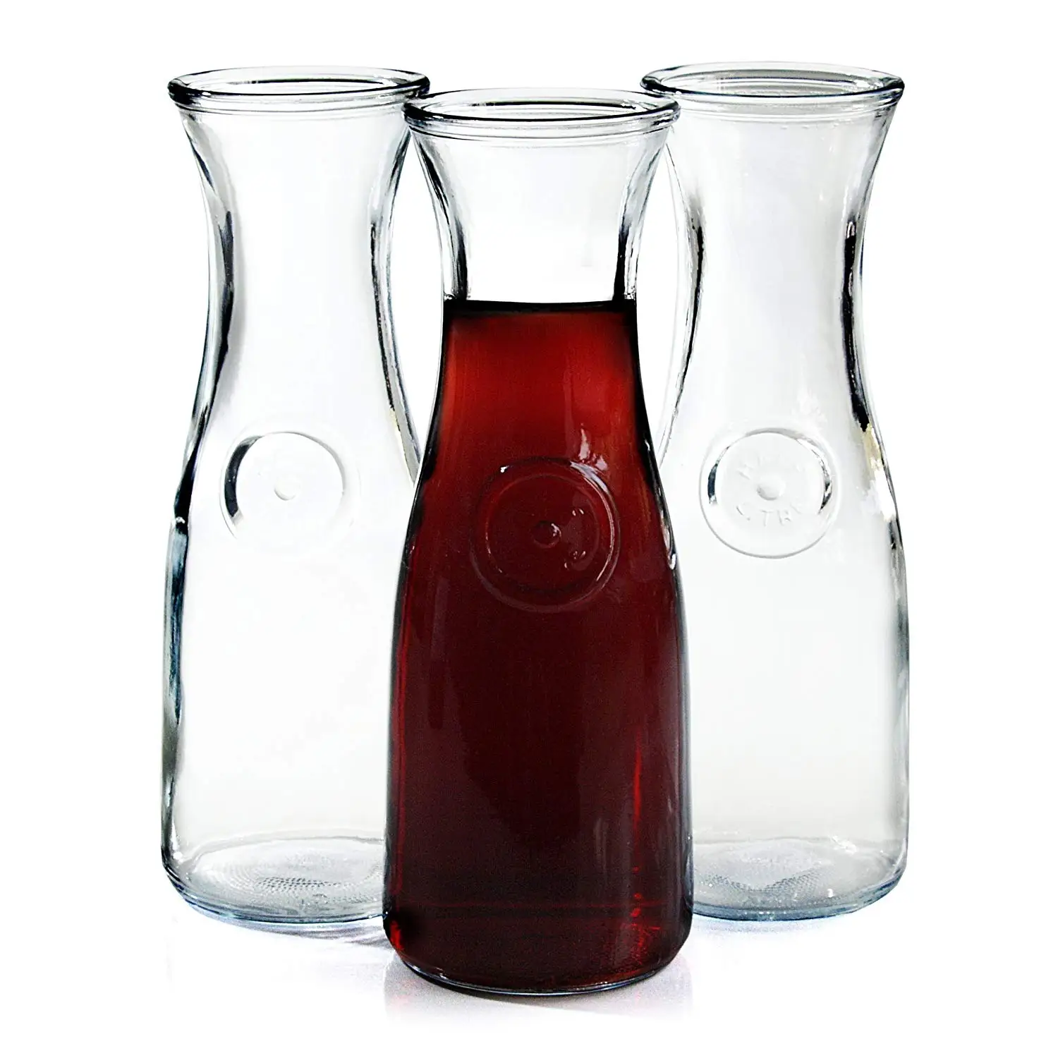  500 ml Carafe Pitcher Glass - 6 Pack - The LOVE Drink