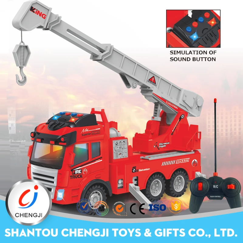 remote control tow truck toy