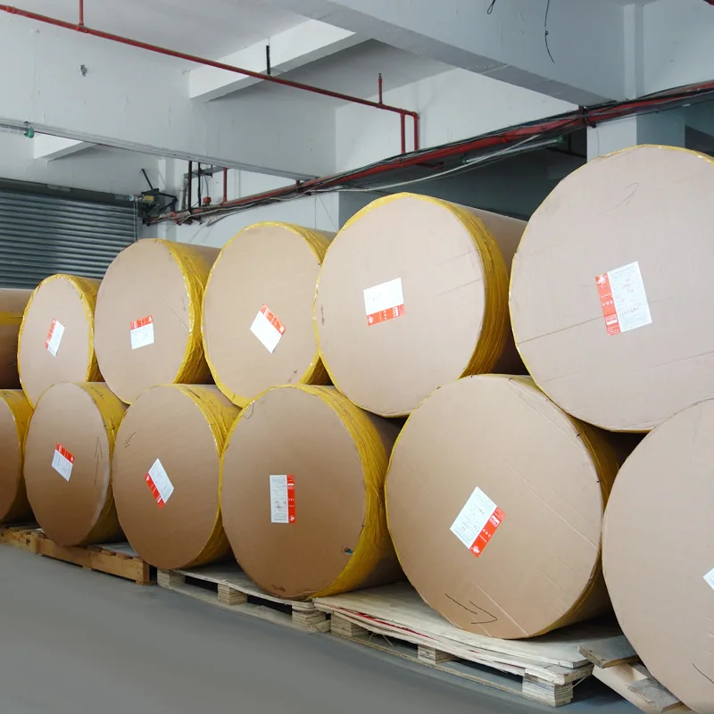 High Quality Economic Type Matte Silver PET Label Raw Material Jumbo Label Roll