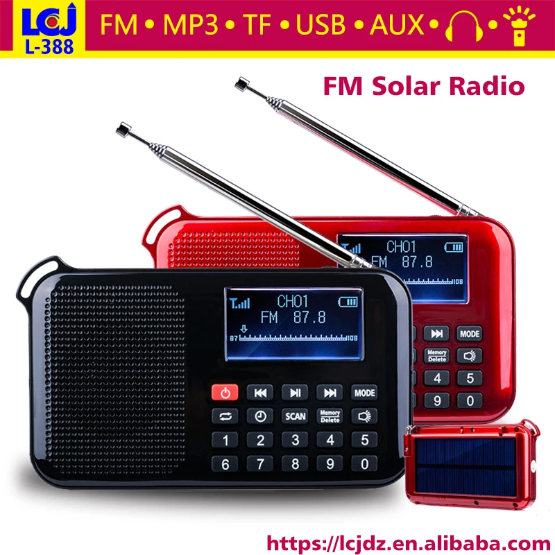L-388 радио на солнечных батареях, радио am/fm на солнечных батареях