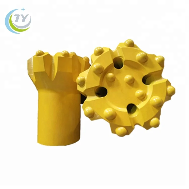 T51 Carbide Rock Button Drill Bit for Atlas Copco Drilling Machine Mining Thread Processing for Hole Drilling