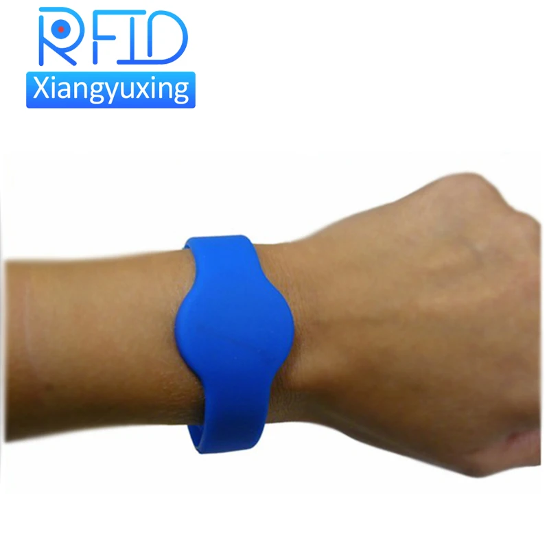 Reusable Water Park Access Control Waterproof Adjustable NFC Bracelets Rfid  Wristbands