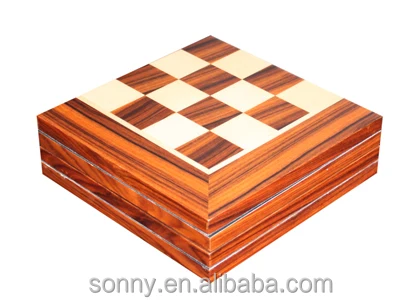 Персонализированная складная деревянная шахматная настольная игра