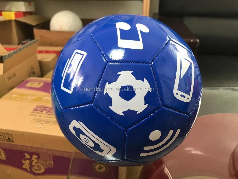 Official Size 5 Custom TIGO logo Cheap Soccer Ball for Advertising Gift Promotion