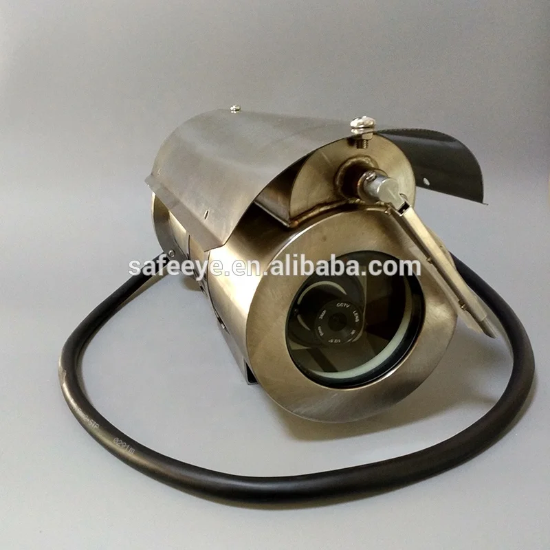 Flameproof Box Camera Night Vision for Mine Explosion Proof Stainless Steel Enclosure CMOS Sensor Cloud Data Storage for Mining