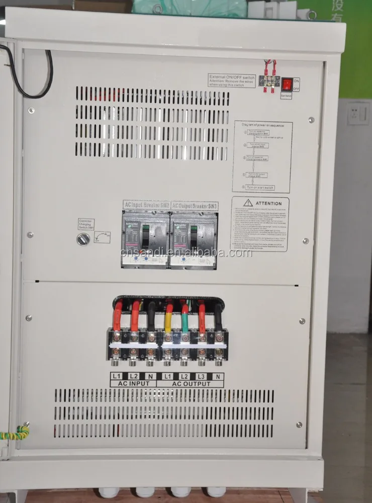 60KW Digital Phase Converter Single Phase to 3 Phase Converter