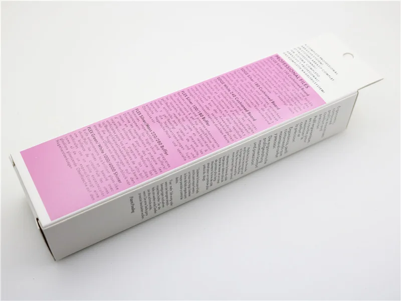 Moglad New Professional Nail File Set 6 Size Nail File With Cuticle Pusher