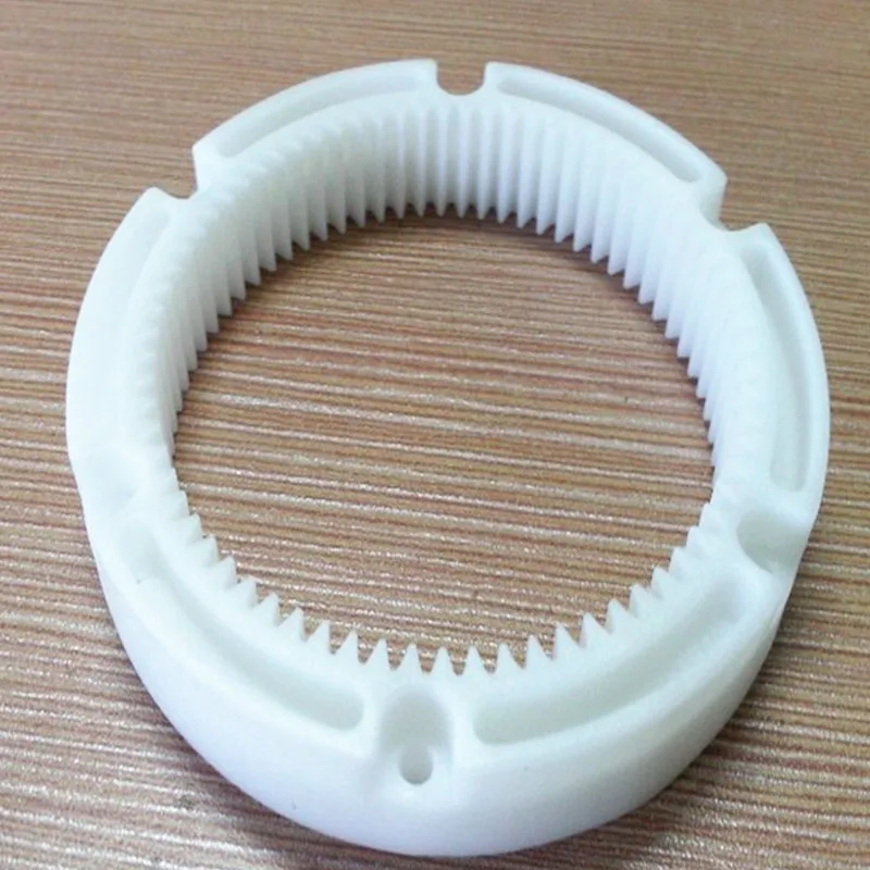 non standard custom order nylon worm gear high strength  plastic gear for machinery equipment