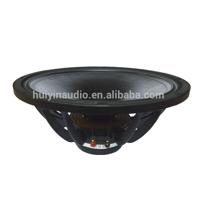 600W RMS 15 Inch Passive Line Array PA Speakers 101dB Outdoor Stage Audio System with Neodymium Aluminium Metal Shell