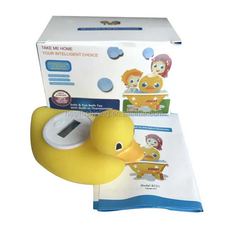 baby bath duck thermometer