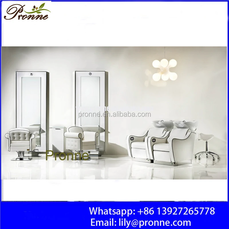 Современное роскошное оборудование для салонов кресло шампуня/кресло мытья шампуня/Белое шампуня