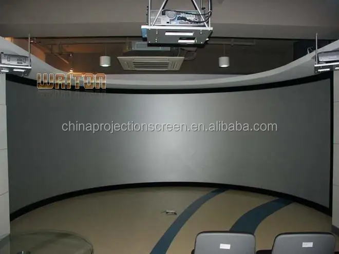 Telon Curved Projection Screens with Customized Service