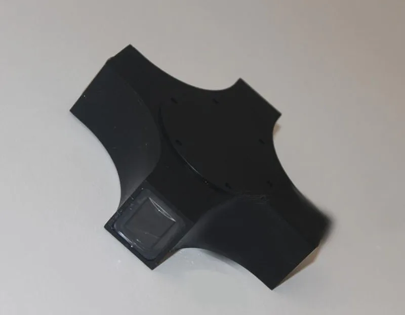 Новая светодиодная уличная настенная лампа 12 Вт Крест Звезда 4 боковое освещение водонепроницаемый IP65 для украшения сада