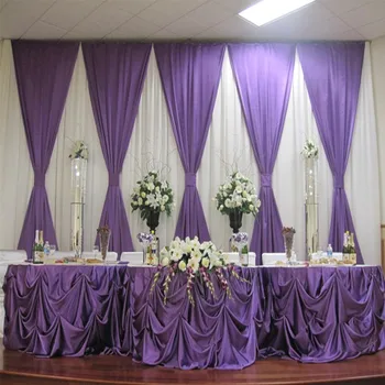 Professional Ice Silk Cloth Backdrop Pipe and Drape for Wedding - China  Pipe and Drape Kit and Pipe Drape Backdrop Set price