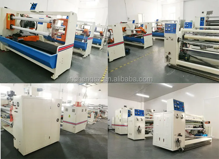 PET Film and Car Window Film  Jumbo Roll Slitting Rewinding Machine