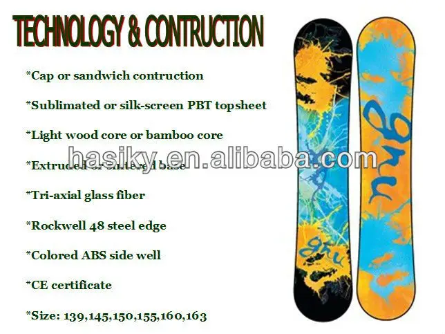 cheap plastic snowboard