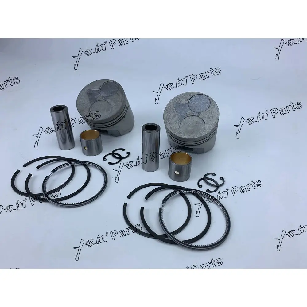Z402 Piston Set With Piston Rings STD for Kubota Engine 3