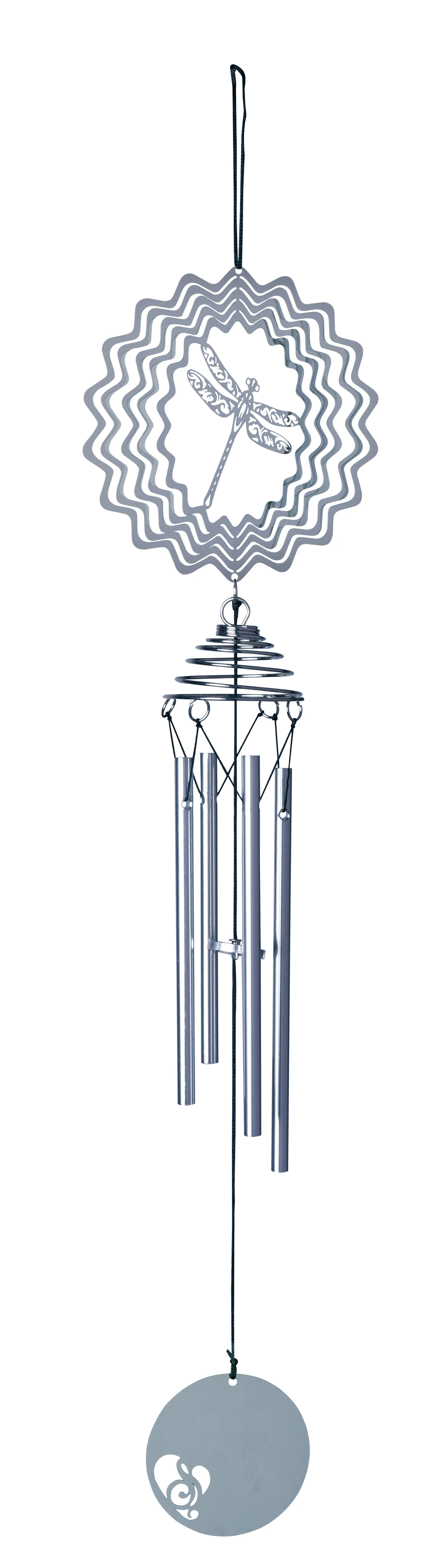Big Hanging Chime butterfly Craft Metal Wind Spinner Parts