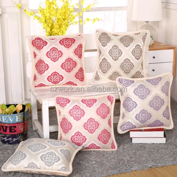 48*48 см Синели парчи тканые декоративные молнии наволочка диван подушки сиденья