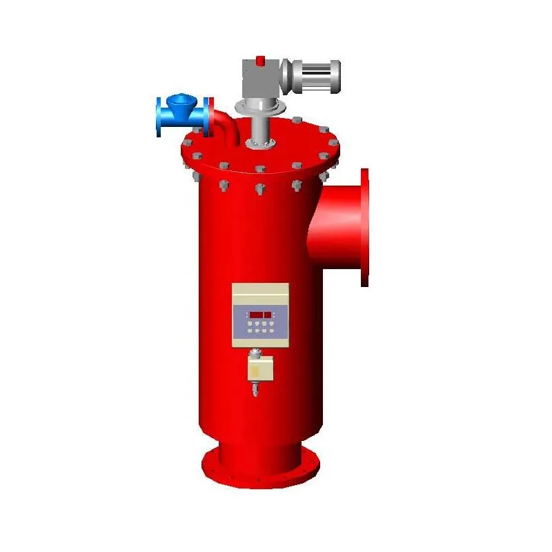 AIGER Farm Machinery Vertical Motor Drive Self Cleaning Water Filter