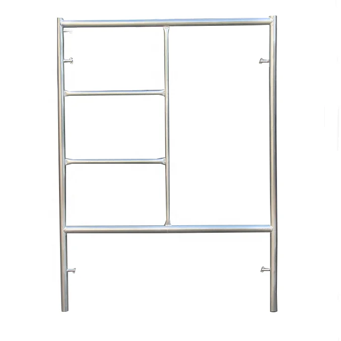 Walk Through Frames Scaffolding Q235 Galvanized Scaffolding h Frame for Building