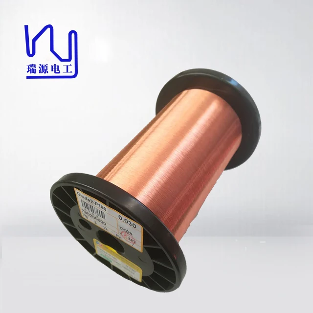 IEC Standard AWG 48  G2 Class 155 Super Fine Magnet Copper Winding Wire