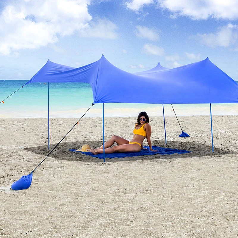 Beach Tent,Sunshade Beach Tent,Beach Shade Tent,Lightweight Beach Tent For ...