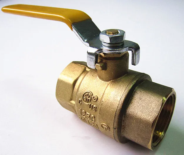 NPT full port 600wog brass ball valve 1/2" CSA FM UL CUPC AB1953 NSF61