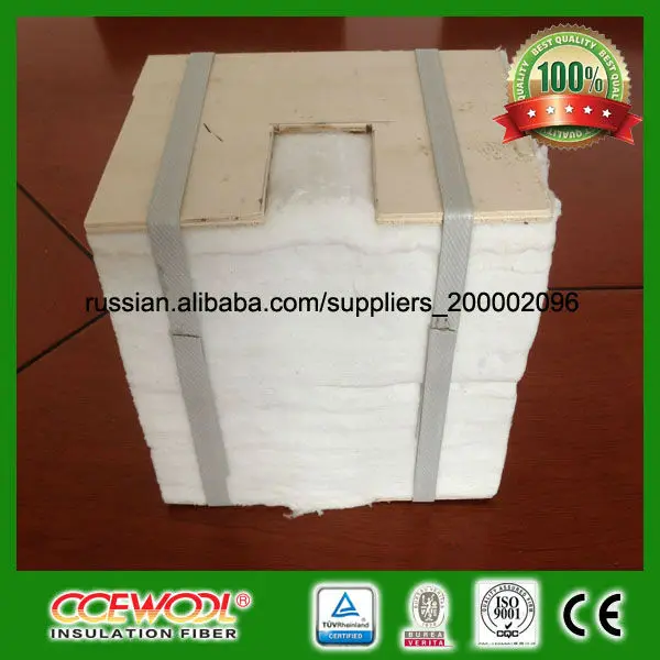 Изоляций огнеупорный модуль из керамического