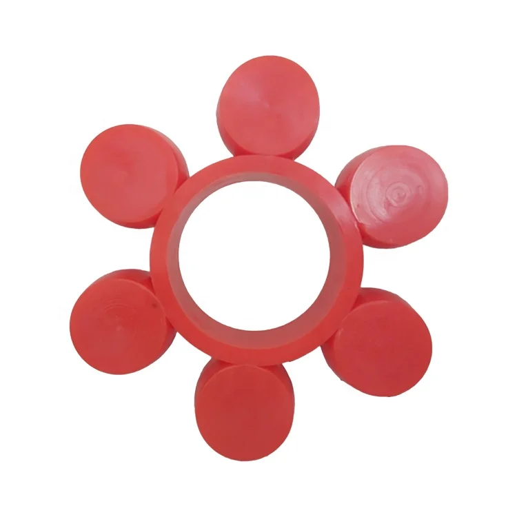 ml Elastic Rubber plum Elastic Spider Flower Jaw Flexible Coupling for Motor