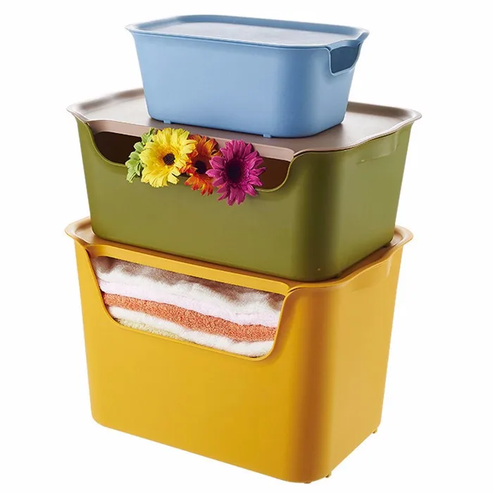 Greenside Factory Promotion Ecofriendly Plastic Storage Boxes
