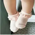 Baby Socks Cotton Neonatal Kids Children Girls and Boys Mesh 3D Socks Moon and stars Geometries