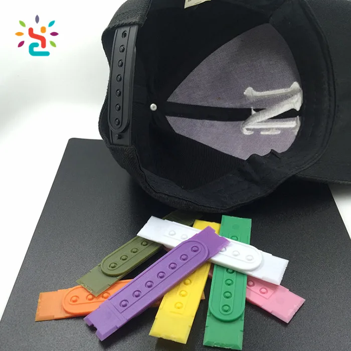 Snapback Hat Cap Plastic Two Double Breasted Replacement Repair Snap Buckle  Strap
