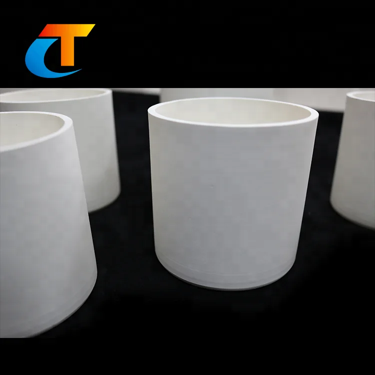 Laboratory High Pure Zirconia Ceramic Crucible for Melting Platinum