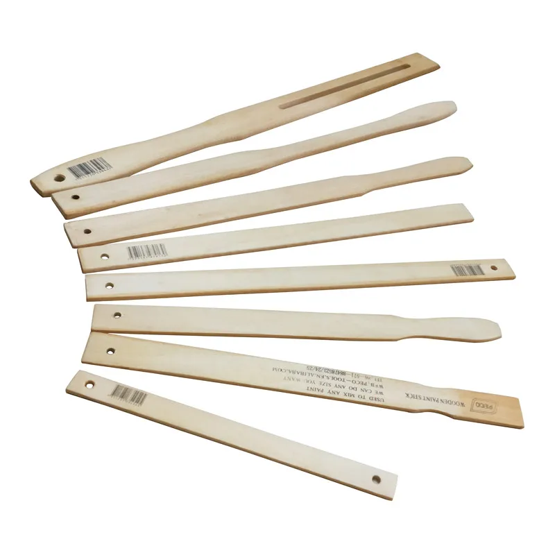 wooden paint stirrer for car repair