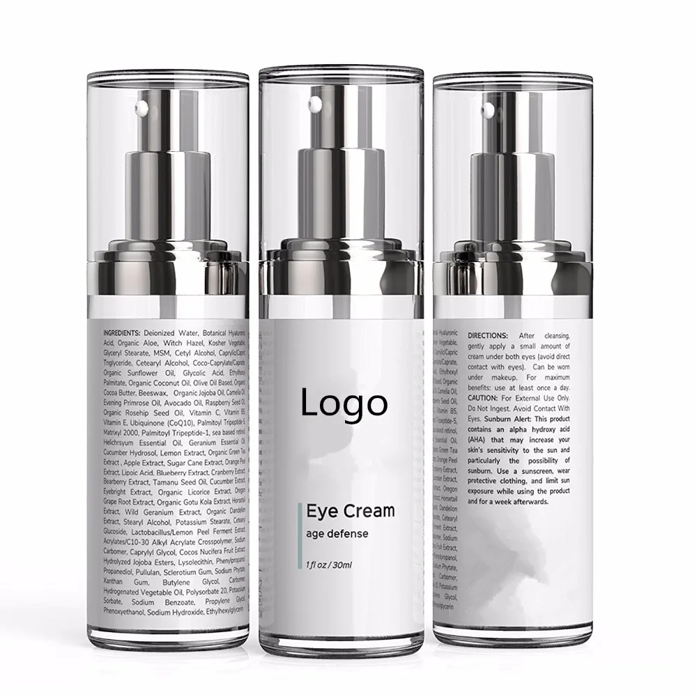 organic anti aging eye cream