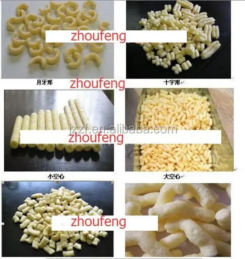Expanded Corn High-productivity Mini Puffed Corn Rice Snacks Extruder
