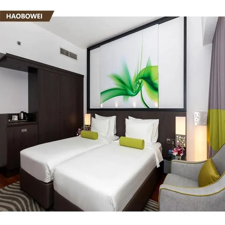 Новая модель гостиничной мебели для спальни Ramada