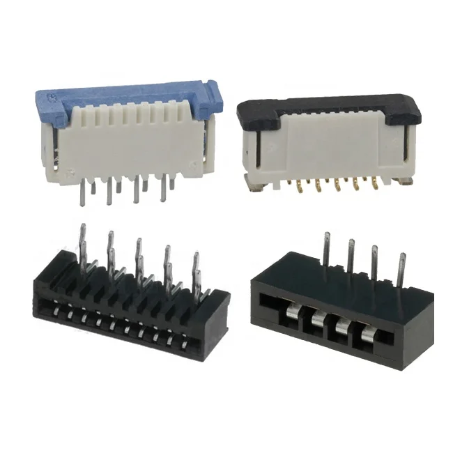 FPC Connectors: FFC non-ZIF Pin: 5 with 90 ° Angle THT DS1020-05RT1D FFC 