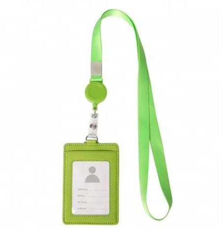 New Coach Lanyard Metal logo Card Holder Lanyard Green ID Work Card Lanyard  Suitable For Gift, Luxury, Accessories on Carousell