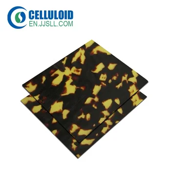 100 Plettri Per Chitarra In Celluloide, Sottili 0.46mm, Colore Tartaruga, Marrone