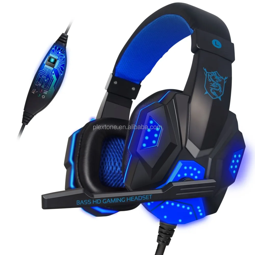 Plextone Cool PC780 over-Ear Headset for Gaming Communication