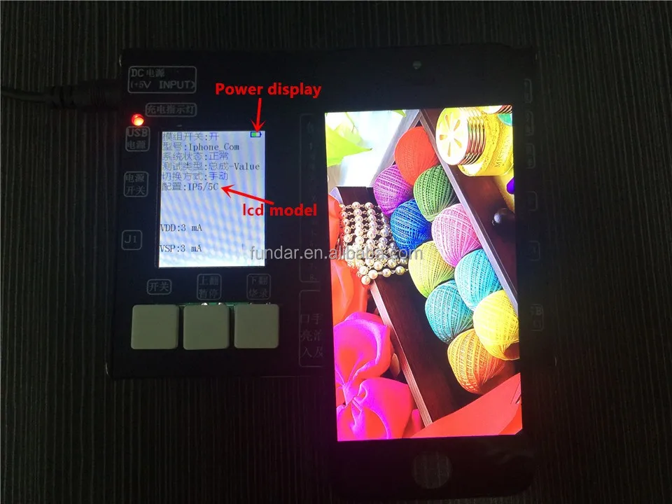 
 Для iPhone 6 6 S Plus 4g 4s 5 5s 5c ЖК тестер аппаратa 7 в 1 Запасные части узла ЖК-дисплея и сенсорного экрана металла тестирования оправа, Бесплатная доставка dhl  